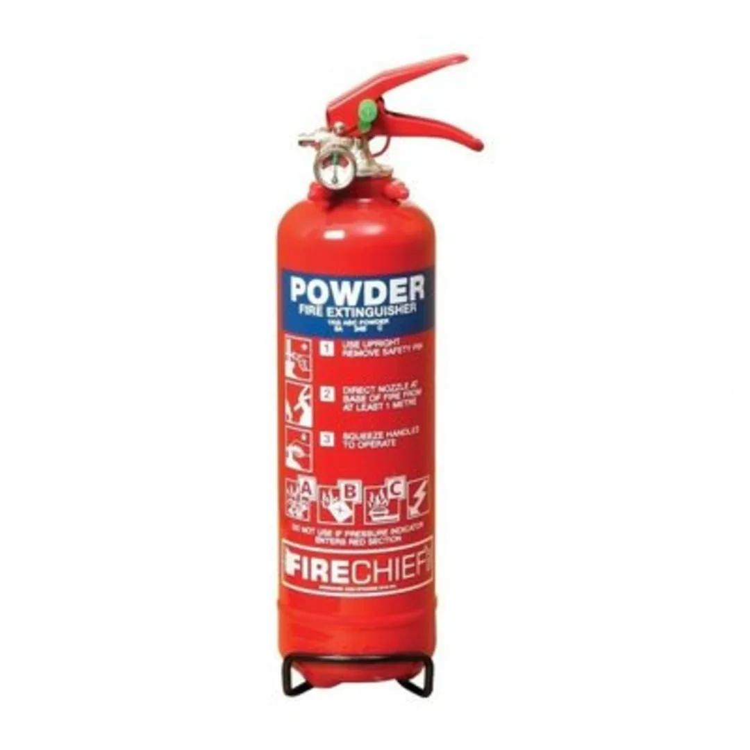 1kg Dry Powder Fire Extinguisher – Compact & Versatile Fire Safety